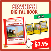 Farm Animals Give Us... Level 1 Spanish Version