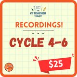 The CI Teacher Toolkit Recordings Bundle