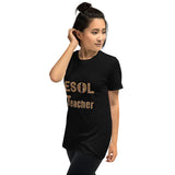 ESOL Retro flowers Short-Sleeve Unisex T-Shirt