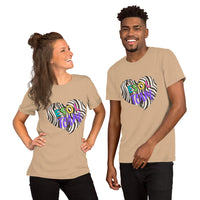 ESOL Zebra Heart Unisex t-shirt