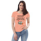 Booktrovert Women's fitted eco tee