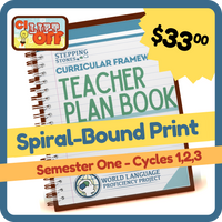 Teacher Plan Book Semester One (Cycle 1,2,3)