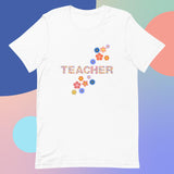 Teacher Mod Flower Unisex t-shirt